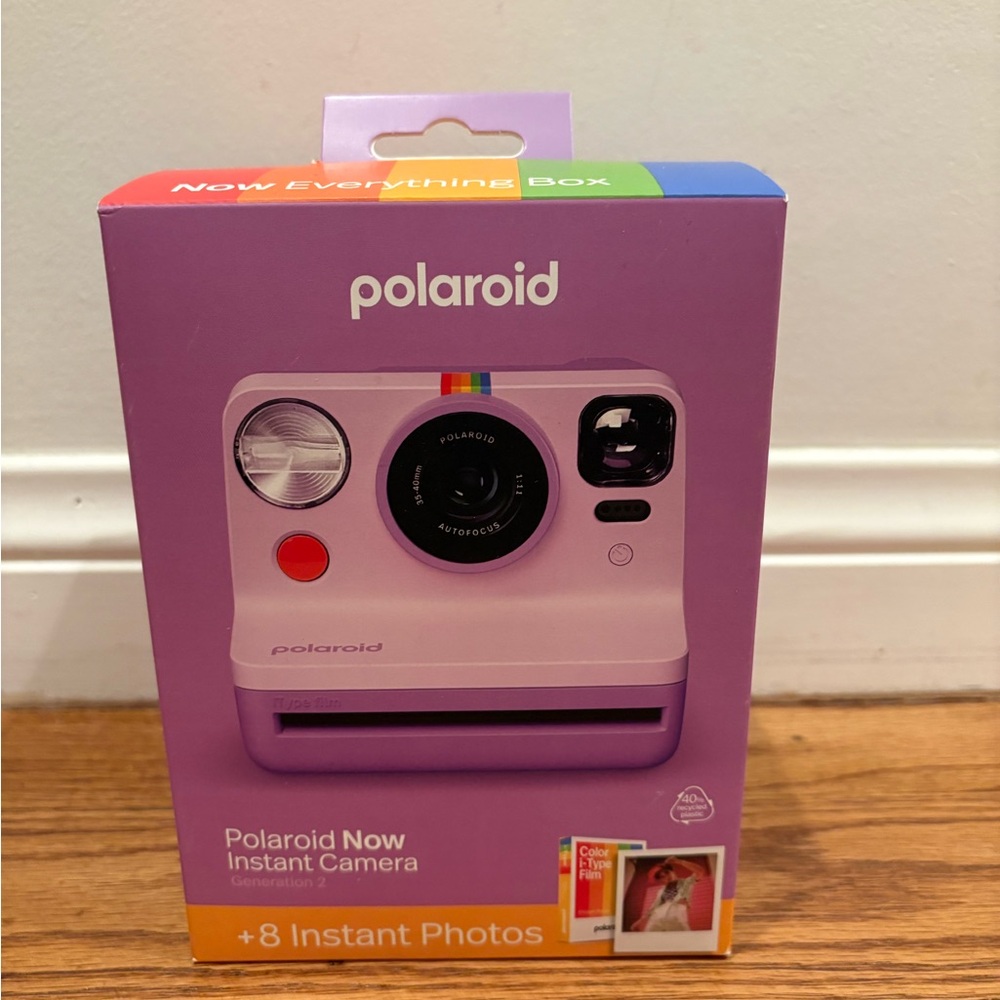 Polaroid Now Instant Camera Gen 2 Purple Lavender Brand New Factory Sealed